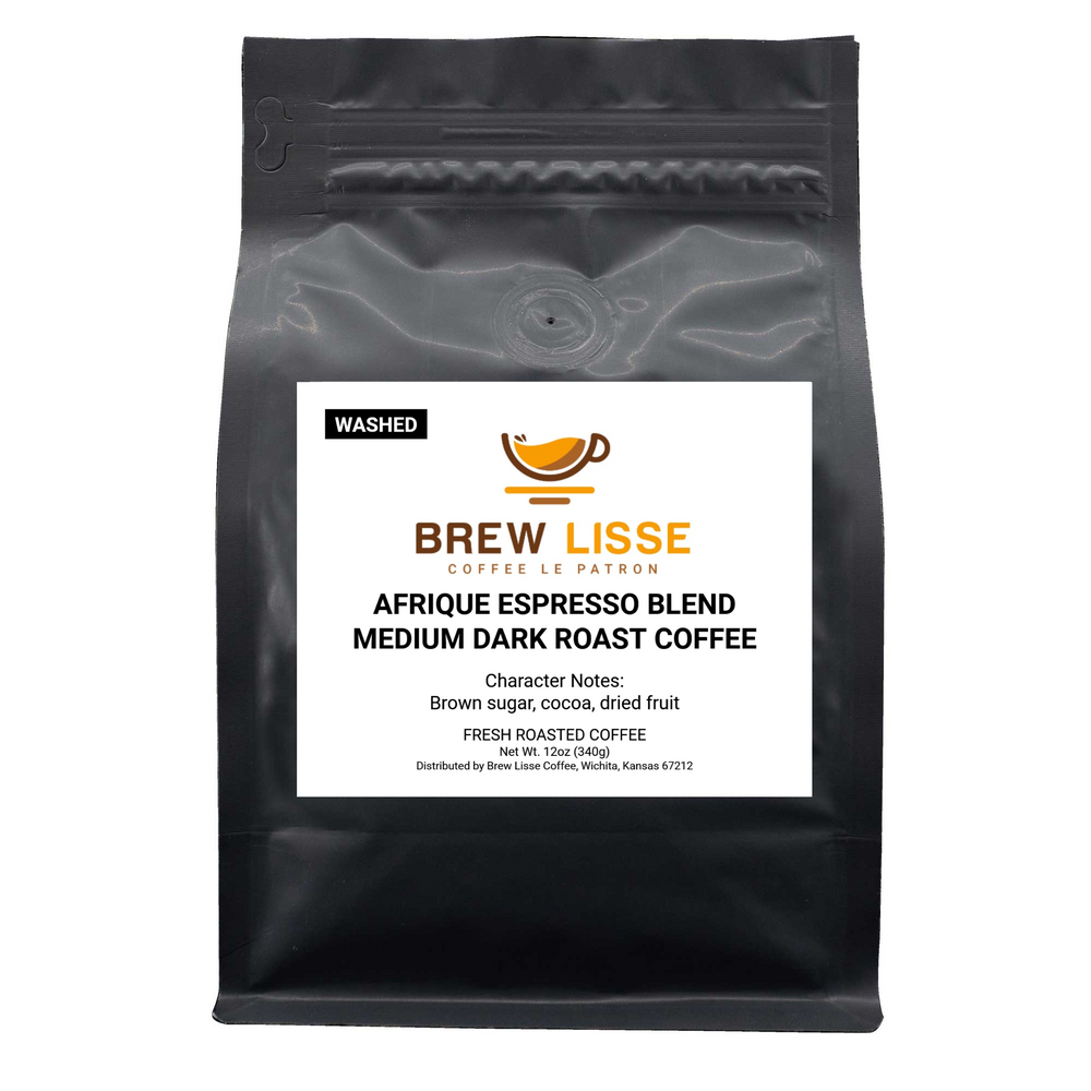 AFRIQUE ESPRESSO BLEND /MEDIUM DARK ROAST COFFEE