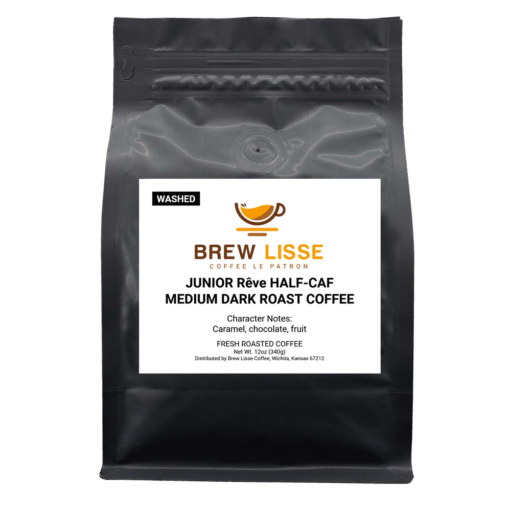 JUNIOR Rêve  HALF-CAF /MEDIUM DARK ROAST